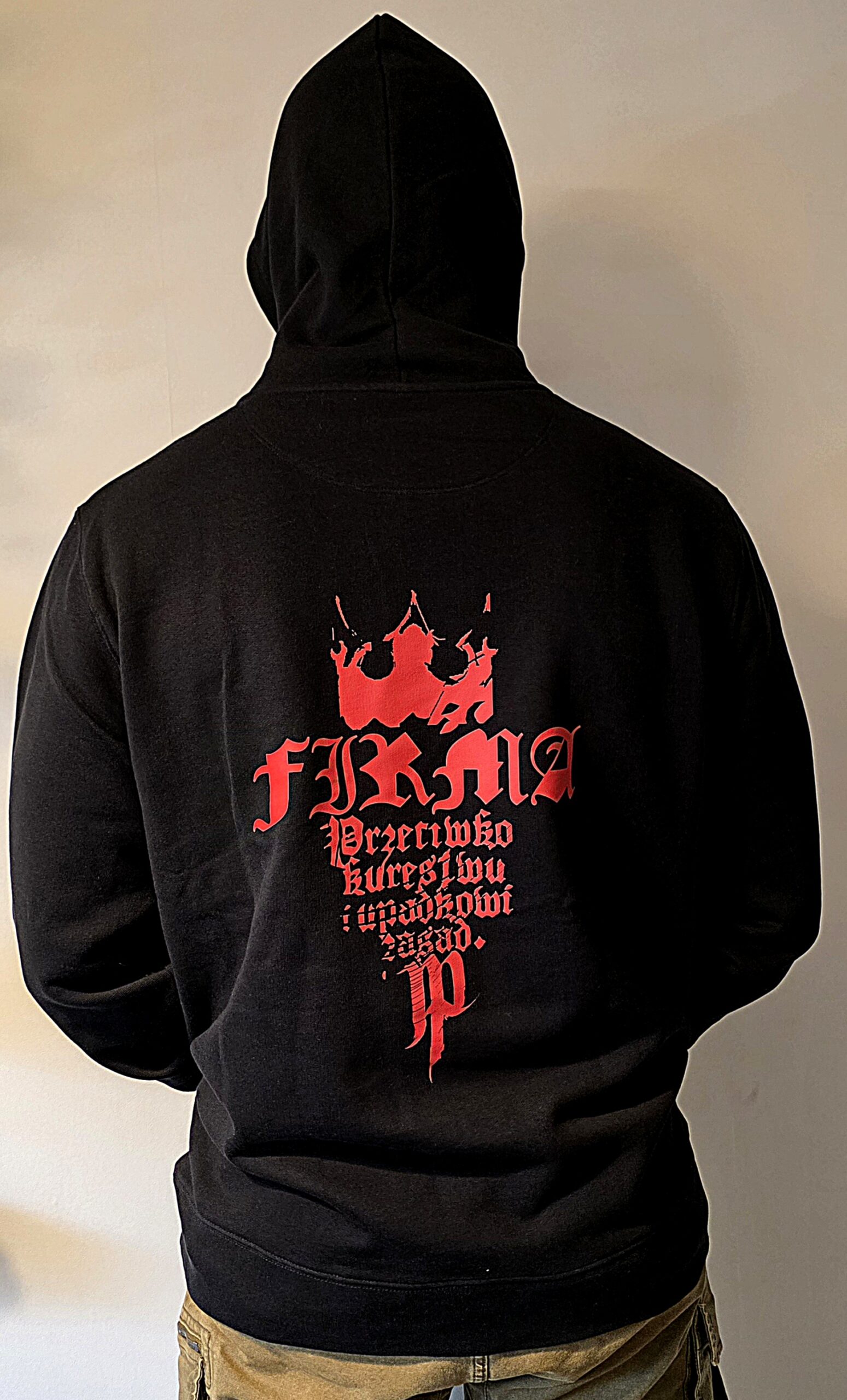 Bluza Firma Red Kaptur PRZEDSPRZEDAŻ - obrazek 4