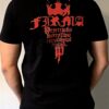 Tshirt jp firma classic tył T-shirt FIRMA JP Red Classic PKIUZ PRZEDSPRZEDAŻ