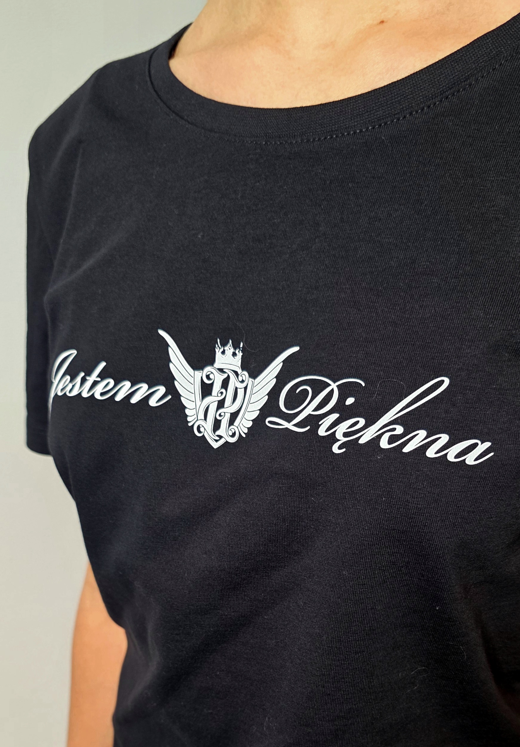 T-shirt JP Damski Jestem Piękna PRZEDSPRZEDAŻ - obrazek 5