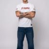 1781011114347 T-shirt FIRMA Red Classic White PKIUZ PRZEDSPRZEDAŻ