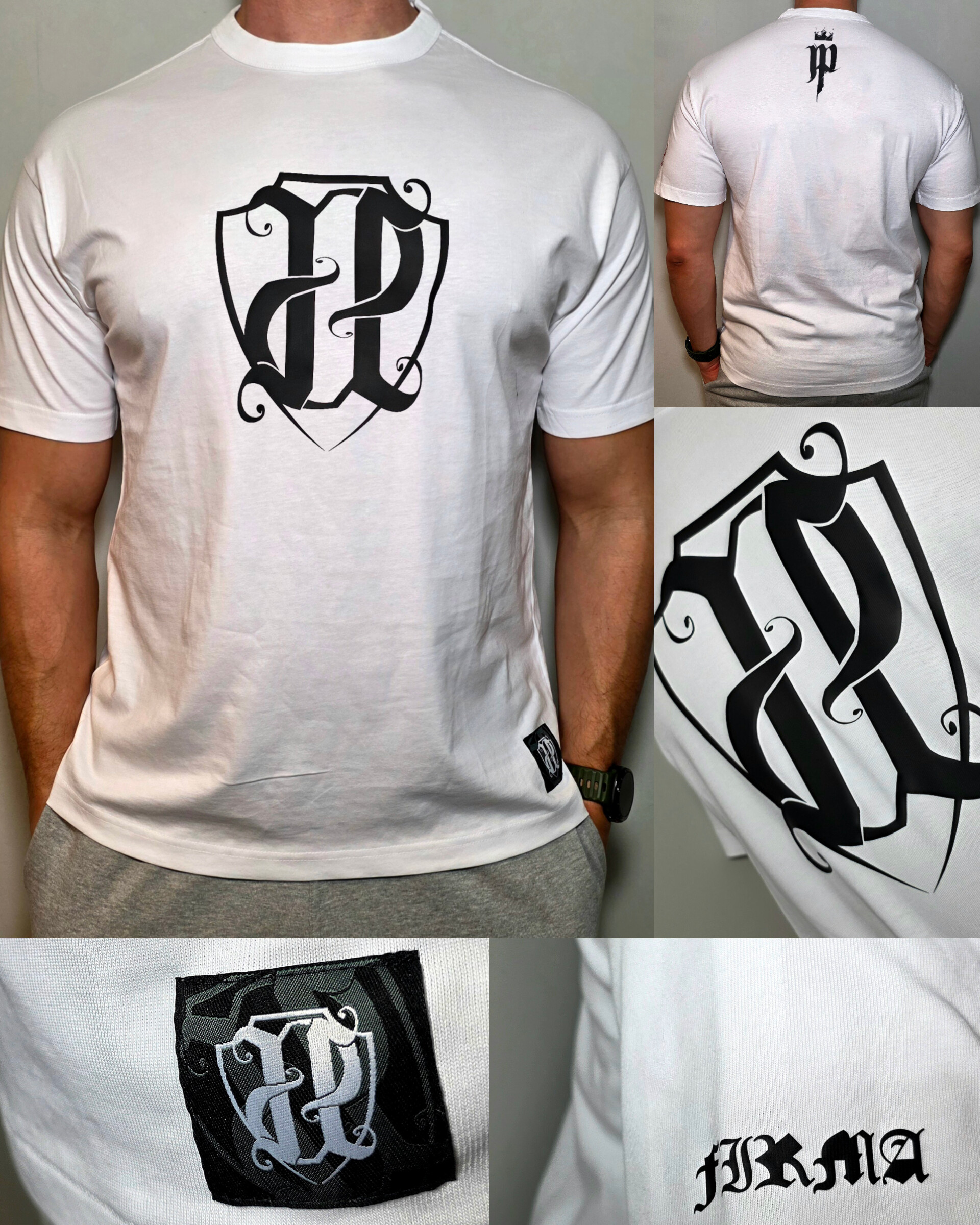 T-shirt JP Style White PRZEDSPRZEDAŻ - obrazek 7