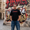 1777618981974 T-shirt FIRMA JP Red PKIUZ Premium PRZEDSPRZEDAŻ