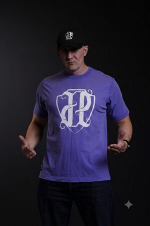1780652496022 T-shirt JP FIRMA FIOLET PREMIUM PRZEDSPRZEDAŻ