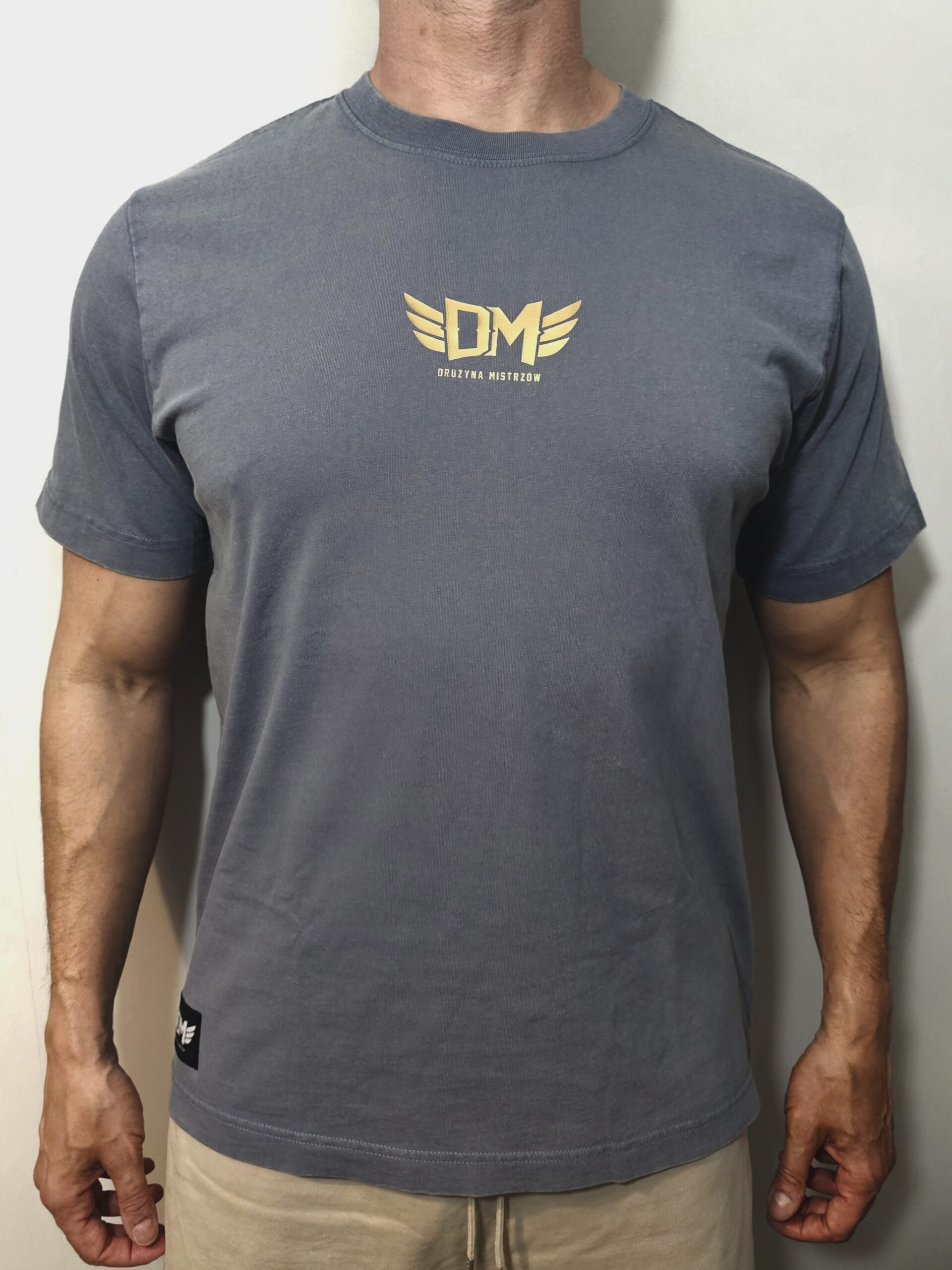 T-Shirt DM Premium Złoty - obrazek 2