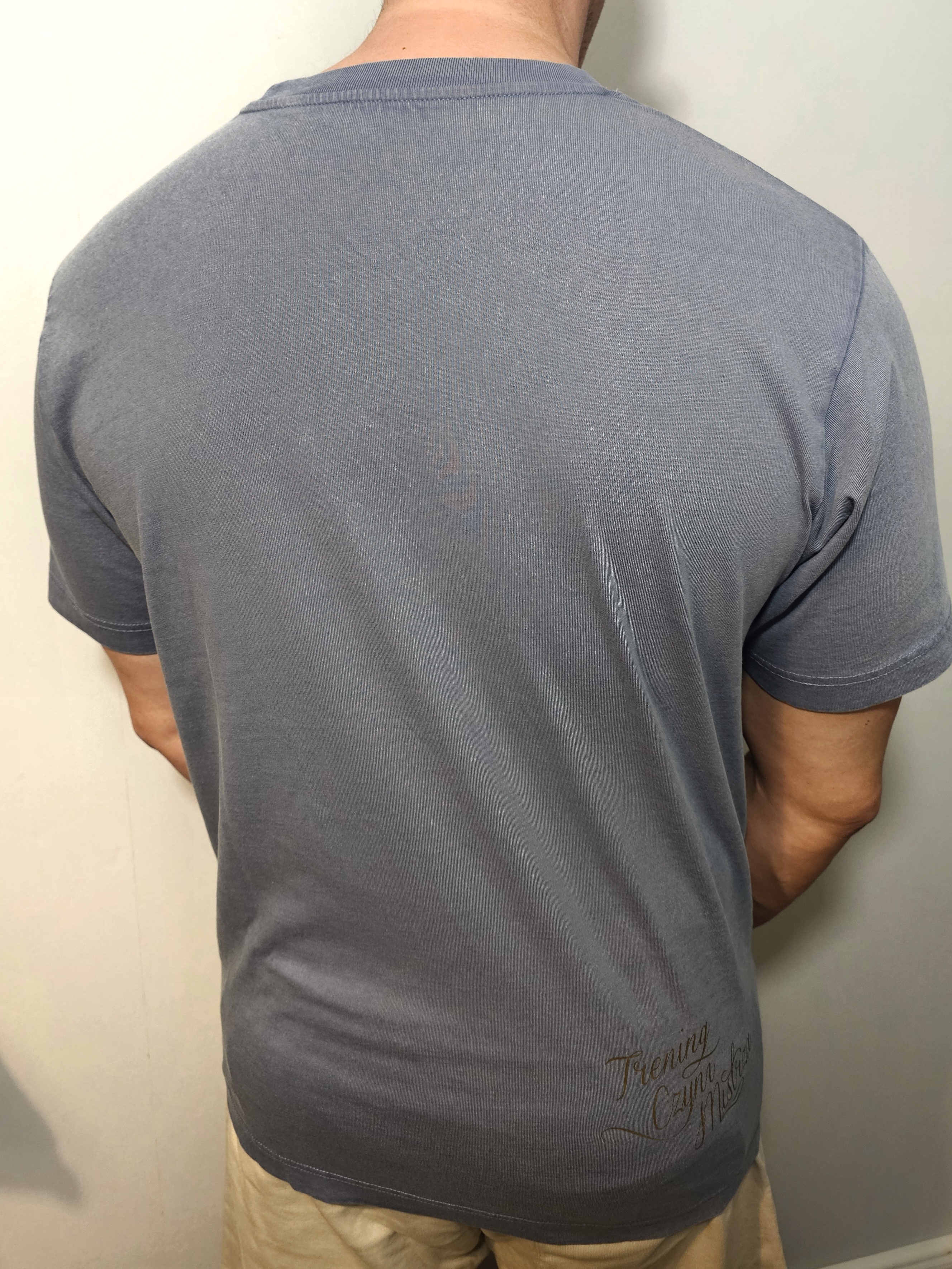 T-Shirt DM Premium Złoty - obrazek 4