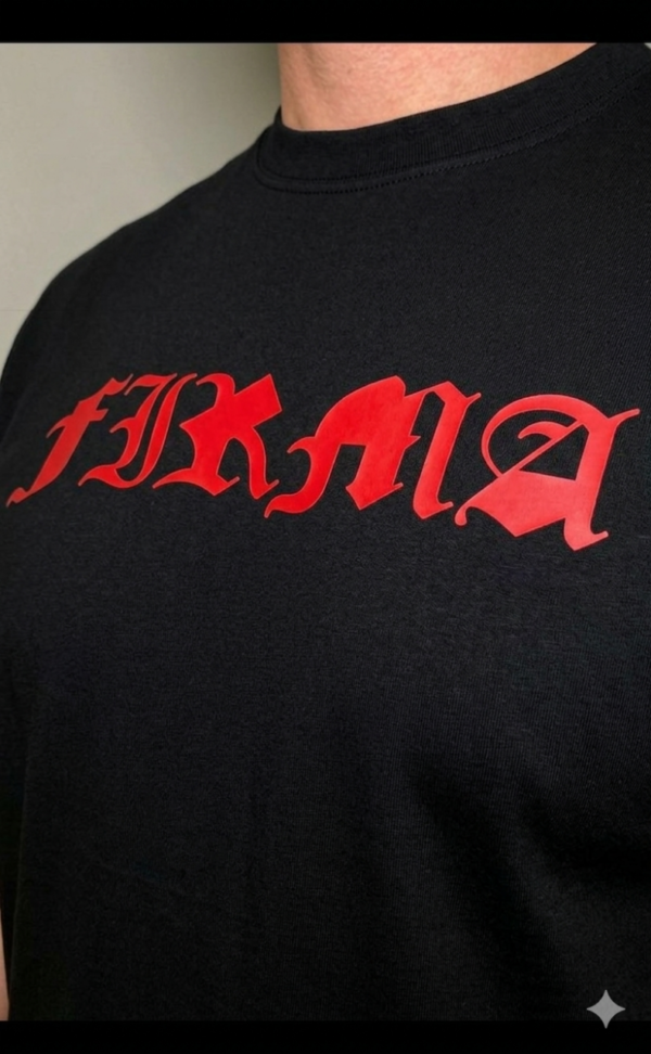 T-shirt FIRMA RED PKIUZ Style