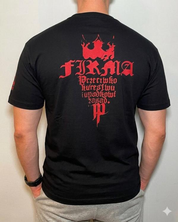 T-shirt FIRMA RED PKIUZ Style